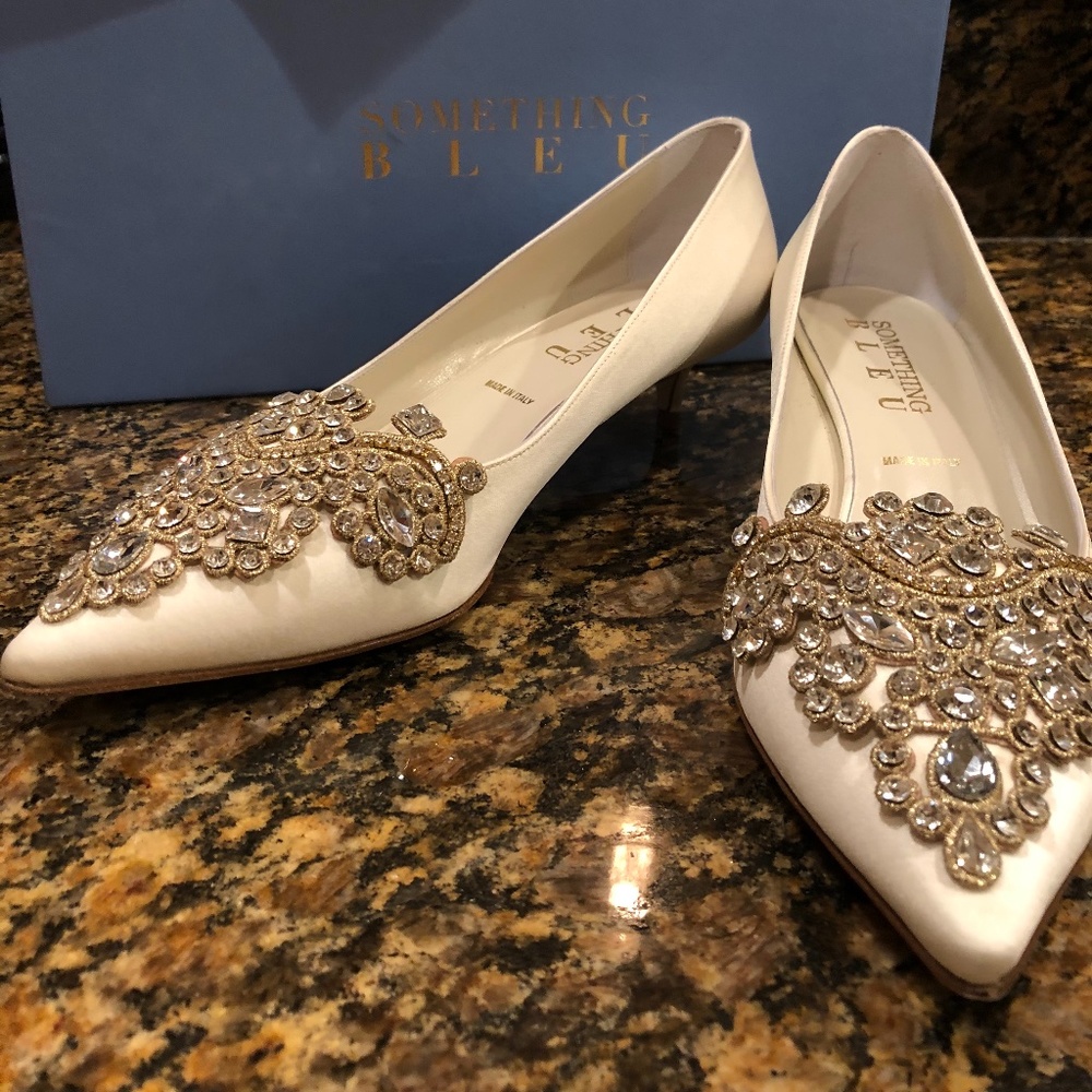 Bridal Shoes - Something Blue
